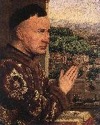 EYCK, Jan van The Virgin of Chancellor Rolin (detail) dsgs France oil painting reproduction